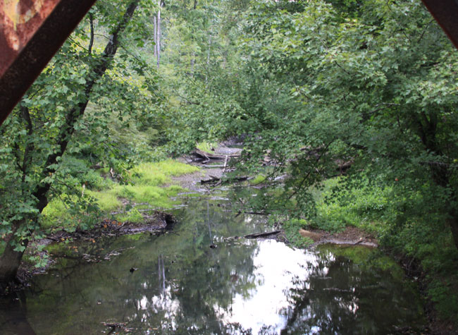 Coe Property at Moonville. Raccoon Creek.